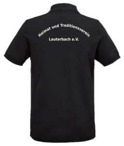 Polo-Shirt | Herren | schwarz | Heimat und Traditionsverein Lauterbach e.V.