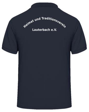 Polo-Shirt | Herren | navy | Heimat und Traditionsverein...