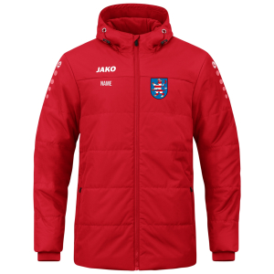 Coachjacke Herren | JAKO Team rot | Landesverband Thüringer Karnevalvereine