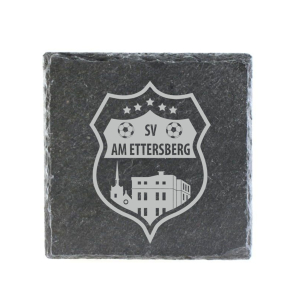 Untersetzer | Schiefer | Logo | SV am Ettersberg
