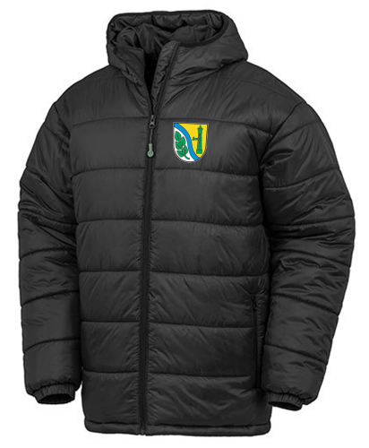 Hooded Padded Parka  | Herren | schwarz | Heimat und Traditionsverein Lauterbach e.V.