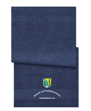 Badetuch | Strandtuch | navy | Heimat und...