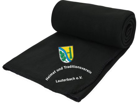 Aufwärmdecke Fleece | schwarz | Heimat und...