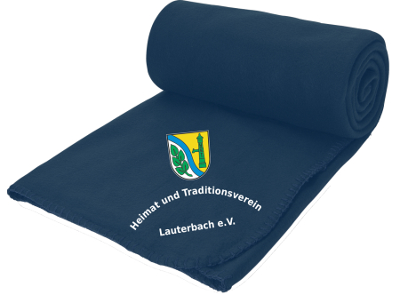 Aufwärmdecke Fleece | navy | Heimat und...