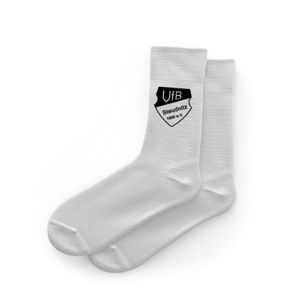 Socken | Unisex | weiß | VfB Steudnitz 1990 e.V.
