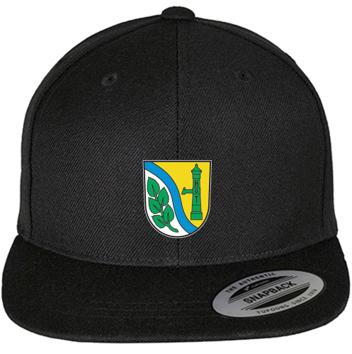 Basecap Snapback | schwarz | Heimat und Traditionsverein Lauterbach e.V.