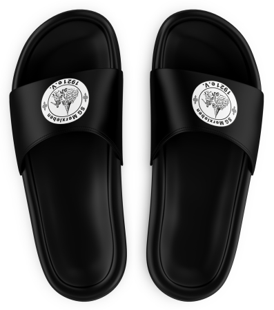 Badeschuhe | Logo | schwarz | SG Merxleben 1921