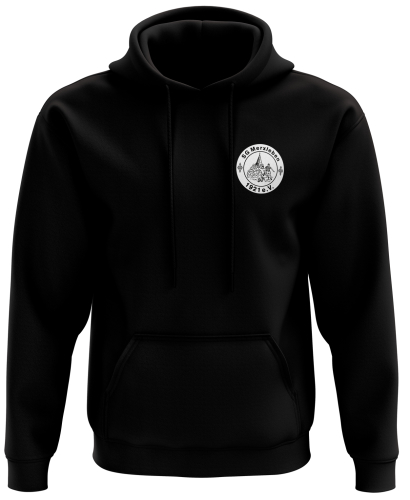 Hoodie Kinder/Herren | Logo klein | schwarz | SG Merxleben 1921