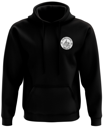 Hoodie Kinder/Herren | Logo klein | schwarz | SG...