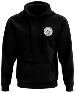 Hoodie Kinder/Herren | Logo klein | schwarz | SG Merxleben 1921