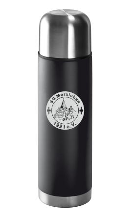 Isolierflasche | Edelstahl | matt | schwarz | 500ml | SG...