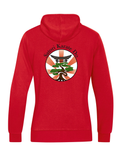 Kapuzenjacke Damen | JAKO Base | rot | Satori-Karate-Do e.V.