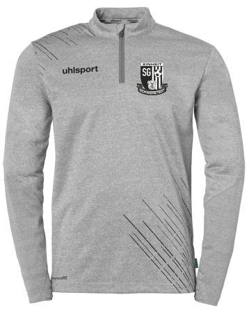 1/4 Zip Top Kinder/Herren | Uhlsport Score 26 | dark grau...