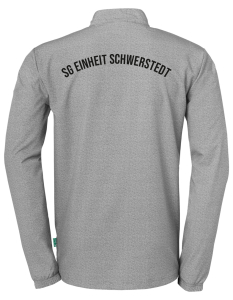 Woven Jacke Kinder/Herren | Uhlsport Score 26 | dark grau melange/schwarz | SG Einheit Schwerstedt