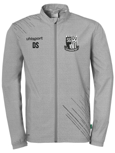 Woven Jacke Kinder/Herren | Uhlsport Score 26 | dark grau melange/schwarz | SG Einheit Schwerstedt