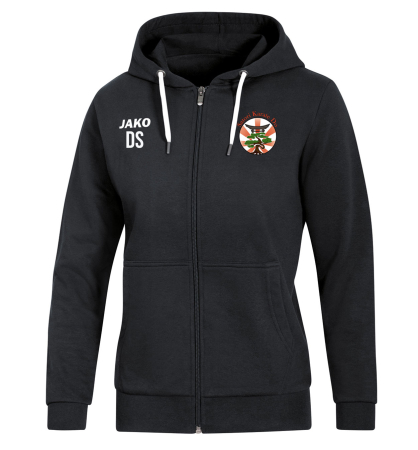 Kapuzenjacke Damen | JAKO Base | schwarz | Satori-Karate-Do e.V.