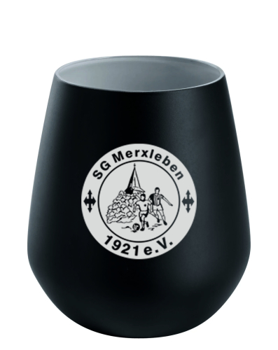 Universalglas | Windlicht | matt schwarz | 420ml | SG Merxleben 1921