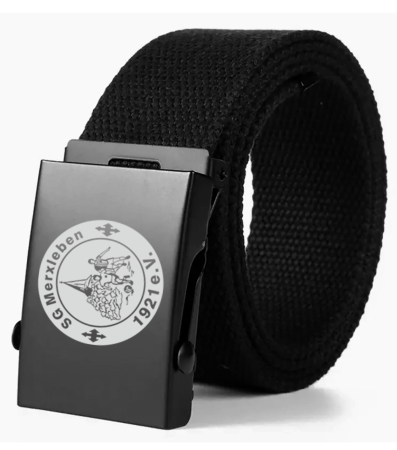 Gürtel | Stoff | Metallschließe | schwarz |...