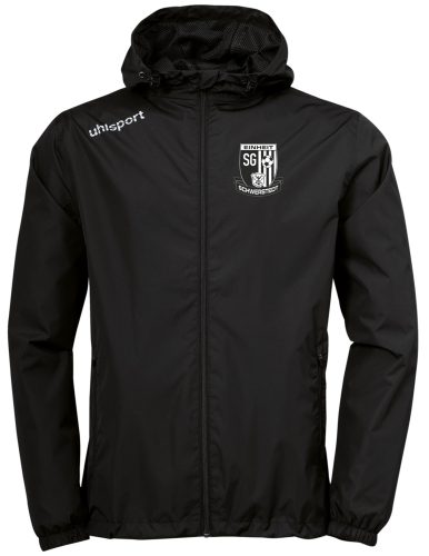 Regenjacke | Uhlsport Essential | Kinder/Herren | schwarz | SG Einheit Schwerstedt