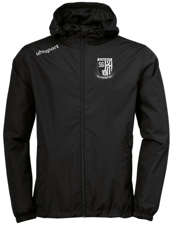 Regenjacke | Uhlsport Essential | Kinder/Herren | schwarz...