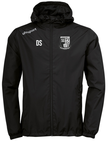 Regenjacke | Uhlsport Essential | Kinder/Herren | schwarz | SG Einheit Schwerstedt