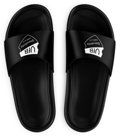 Badeschuhe | Logo | schwarz | VfB Steudnitz 1990 e.V.