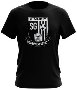 T-Shirt |  Logo | Kinder/Herren | schwarz | SG Einheit Schwerstedt