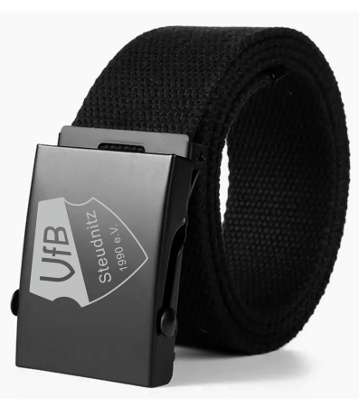 Gürtel | Stoff | Metallschließe | schwarz |...