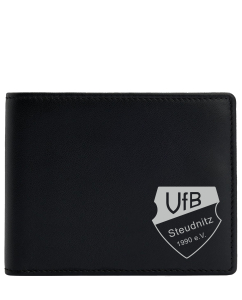 Ledergeldbörse schwarz quer | VfB Steudnitz 1990 e.V.