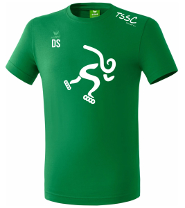 T-Shirt Skater  für Kinder/Herren | Erima Teamsport | smaragd | TSSC Erfurt e.V.