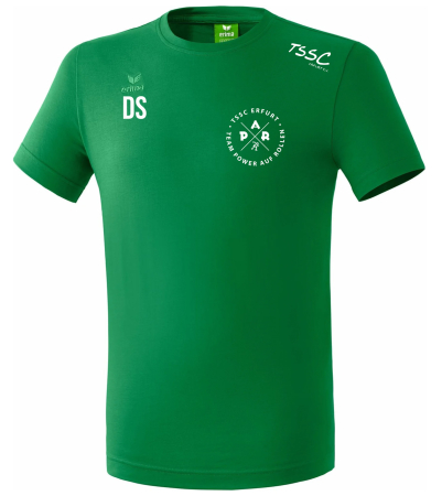 T-Shirt Logo  für Kinder/Herren | Erima Teamsport | smaragd | TSSC Erfurt e.V.
