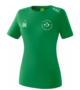 T-Shirt Logo  für Damen | Erima Teamsport | smaragd | TSSC Erfurt e.V.
