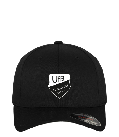 Wooly Combed Cap  | Flexfit | schwarz | VfB Steudnitz...