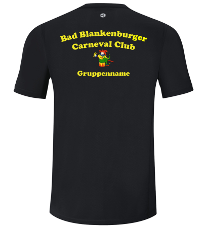 T-Shirt Run 2.0 Kinder/Herren | JAKO schwarz | Bad Blankenburger Carneval Club