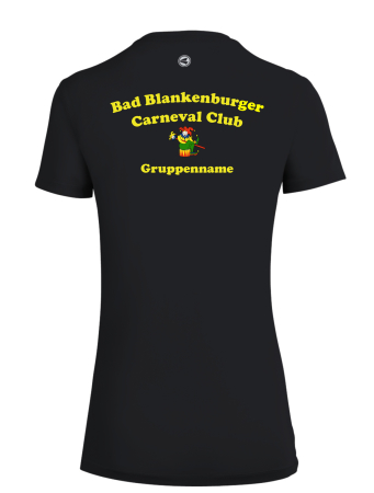 T-Shirt Run 2.0 Damen | JAKO schwarz | Bad Blankenburger Carneval Club