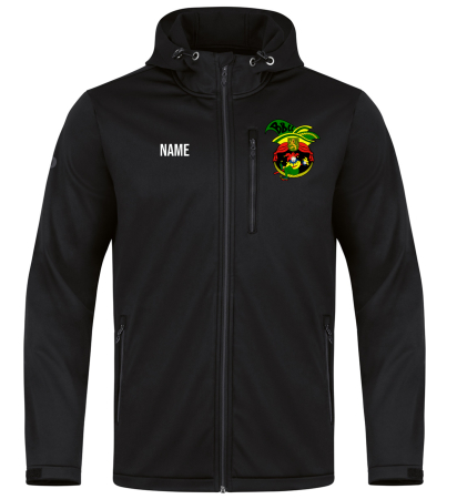 Softshelljacke Premium Kinder/Herren | JAKO schwarz | Bad Blankenburger Carneval Club