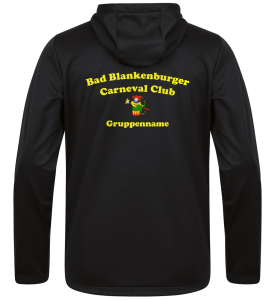 Softshelljacke Premium Kinder/Herren | JAKO schwarz | Bad Blankenburger Carneval Club