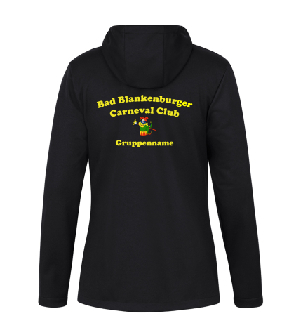 Softshelljacke Premium Damen | JAKO schwarz | Bad Blankenburger Carneval Club