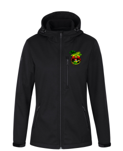 Softshelljacke Premium Damen | JAKO schwarz | Bad Blankenburger Carneval Club