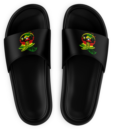 Badeschuhe | Logo | schwarz | Bad Blankenburger Carneval...
