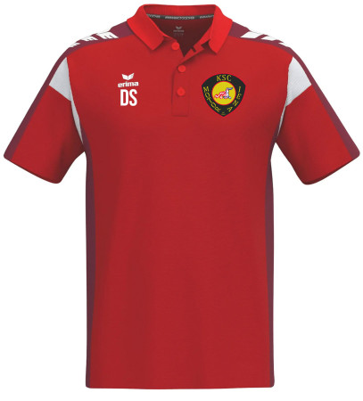Poloshirt Function | ERIMA Celebrate 125 | Erwachsene | red/new bordeaux | KSC Motor Jena e.V.