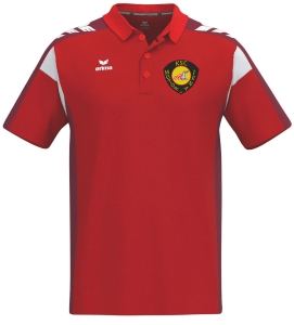 Poloshirt Function | ERIMA Celebrate 125 | Erwachsene | red/new bordeaux | KSC Motor Jena e.V.