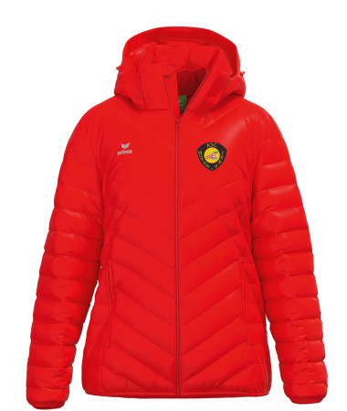 Pufferjacke Damen | ERIMA, rot | KSC Motor Jena e.V.