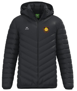 Pufferjacke Kinder/Herren | ERIMA, schwarz | KSC Motor Jena e.V.