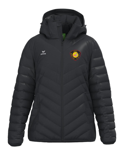 Pufferjacke Damen | ERIMA, schwarz | KSC Motor Jena e.V.