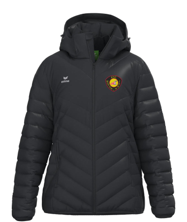 Pufferjacke Damen | ERIMA, schwarz | KSC Motor Jena e.V.