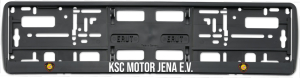 Kennzeichenhalter | KSC Motor Jena e.V.