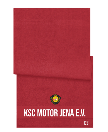 Handtuch | rot | KSC Motor Jena e.V.