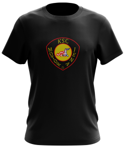T-Shirt für Kinder/Herren | schwarz | Logo groß | KSC Motor Jena e.V.