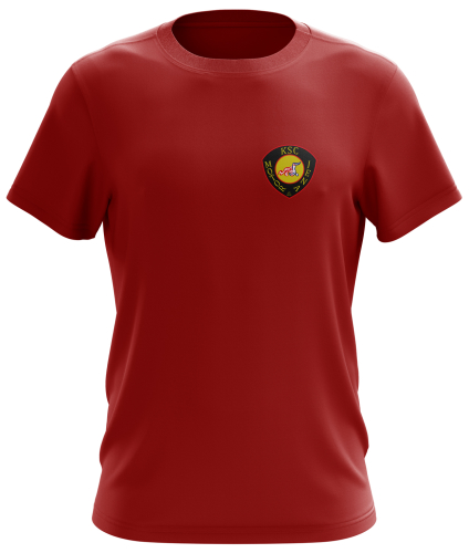 T-Shirt für Kinder/Herren | rot | Logo klein | KSC Motor Jena e.V.